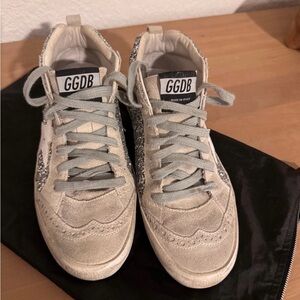 Golden Goose Glitter Sneakers 37 with box/dust bag